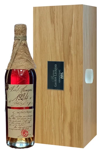 Арманьяк Baron G. Legrand 1924 Bas Armagnac 40%, 0,7 л — Франция