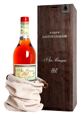 Арманьяк Baron G. Legrand 1960 Bas Armagnac 40%, 0,7 л — Франция