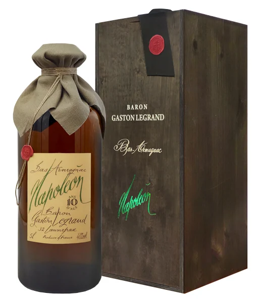 Арманьяк Baron G. Legrand Napoleon 10 ans Bas Armagnac 40%, 5 л — Франция
