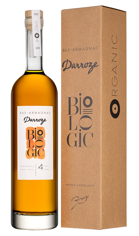 Арманьяк Bas-Armagnac Darroze Biologic 4 Ans d'Age в подарочной упаковке, 0,7 л — Франция