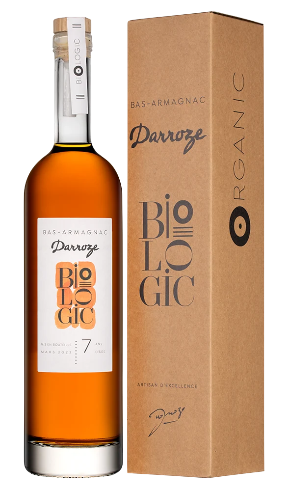 Арманьяк Bas-Armagnac Darroze Biologic 7 Ans d'Age в подарочной упаковке, 0,7 л — Франция