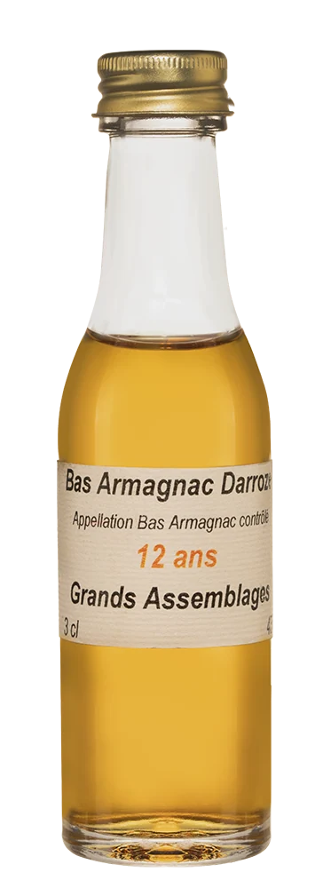 Арманьяк Les Grands Assemblages 12 Ans d'Age Bas-Armagnac, 0,03 л — Франция