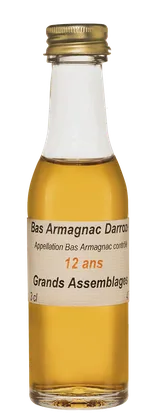 Арманьяк Les Grands Assemblages 12 Ans d'Age Bas-Armagnac, 0,03 л — Франция