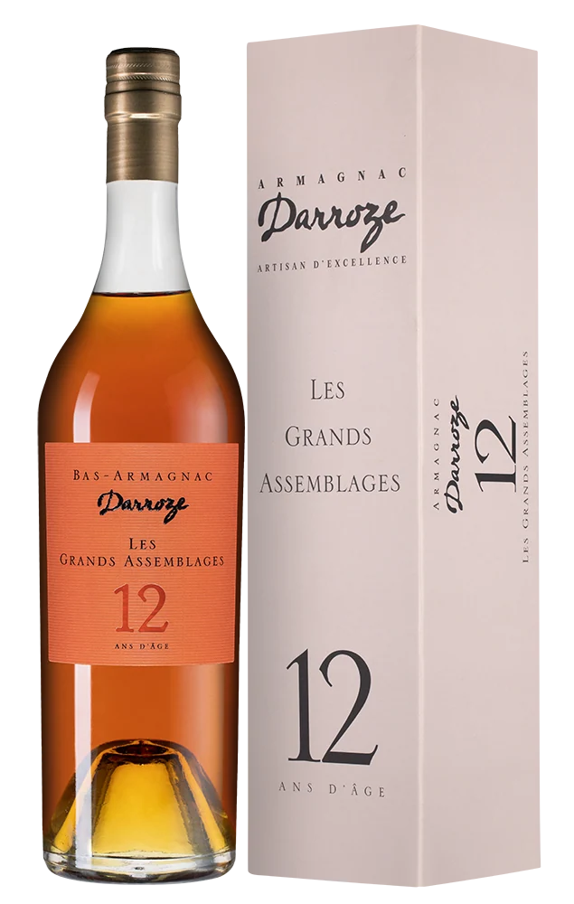 Арманьяк Les Grands Assemblages 12 Ans d'Age Bas-Armagnac в подарочной упаковке, 0,7 л — Франция