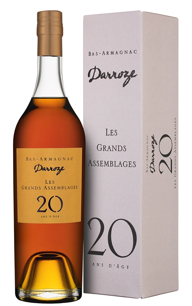 Арманьяк Les Grands Assemblages 20 Ans d'Age Bas-Armagnac в подарочной упаковке, 0,7 л — Франция