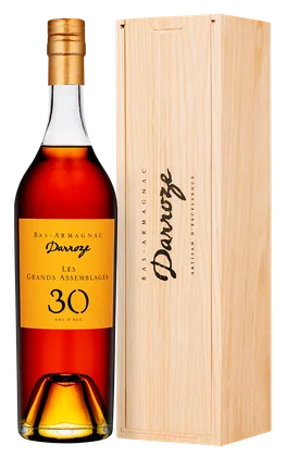 Арманьяк Les Grands Assemblages 30 Ans d'Age Bas-Armagnac в подарочной упаковке (дерево), 0,7 л — Франция