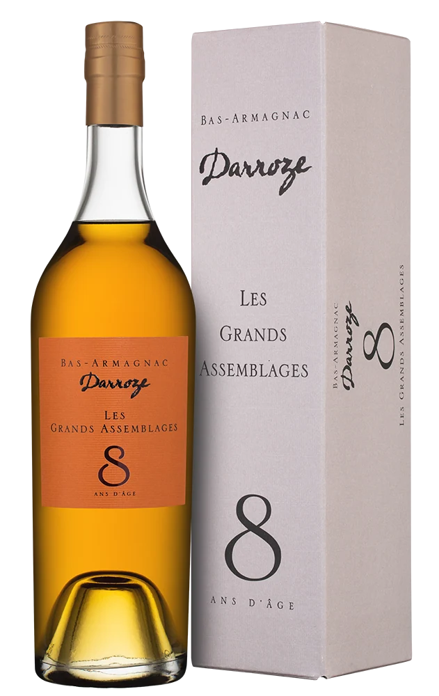 Арманьяк Les Grands Assemblages 8 Ans d'Age Bas-Armagnac в подарочной упаковке, 0,7 л — Франция