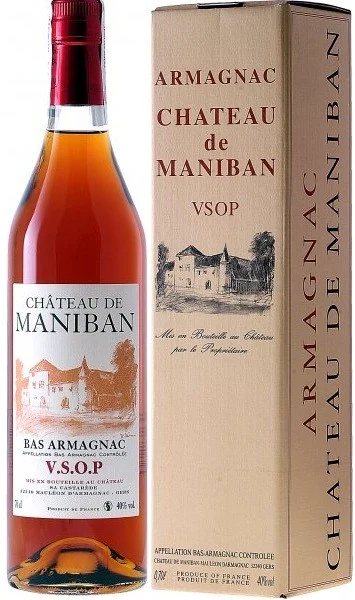 Шато де Манибан V.S.O.P в п/к, Ба-Арманьяк, 0,7 л — Франция
