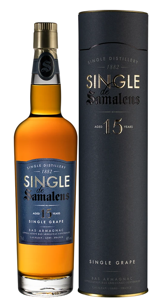 Арманьяк Single de Samalens 15 Years Old в подарочной упаковке, 0,7 л — Франция