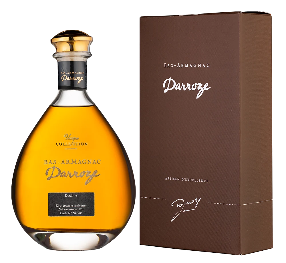 Арманьяк Unique Collection Bas-Armagnac в подарочной упаковке (графин), 1996, 0,7 л — Франция
