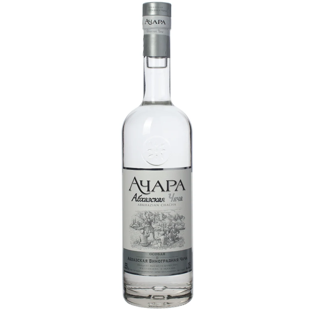 Чача Achara Osobaya Vinogradnaya Abkhazian Chacha, 0,5 л — Абхазия