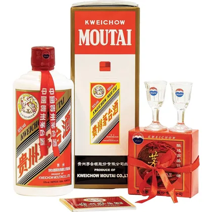 Байцзю «Kweichow Moutai» (gift box set с 2-мя рюмками), 0,5 л — Китай