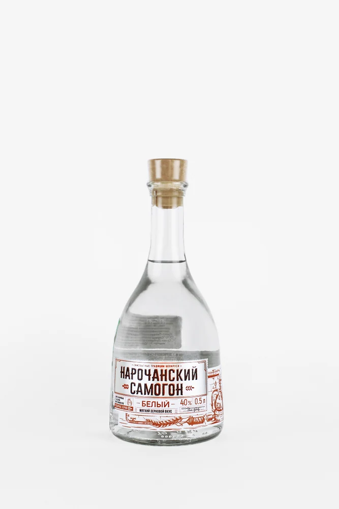 Самогон Нарочанский Белый, 0,5 л — Беларусь