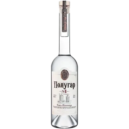 Спиртной напиток Полугар №1 Рожь и Пшеница зерновой, 0,5 л — Беларусь