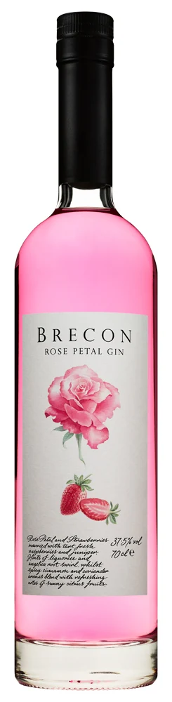 Джин Brecon Rose Petal Gin 37,5%, 0,7 л — Уэльс