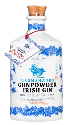 Джин Drumshanbo Gunpowder Irish Gin (керамическая бутылка), 0,7 л — Ирландия