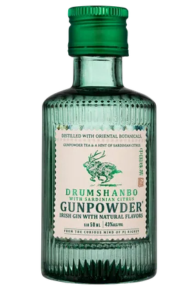 Джин Drumshanbo Gunpowder Irish Gin Sardinian Citrus, 0,05 л — Ирландия