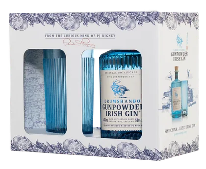 Джин Drumshanbo Gunpowder Irish Gin в подарочной упаковке, 0,5 л — Ирландия