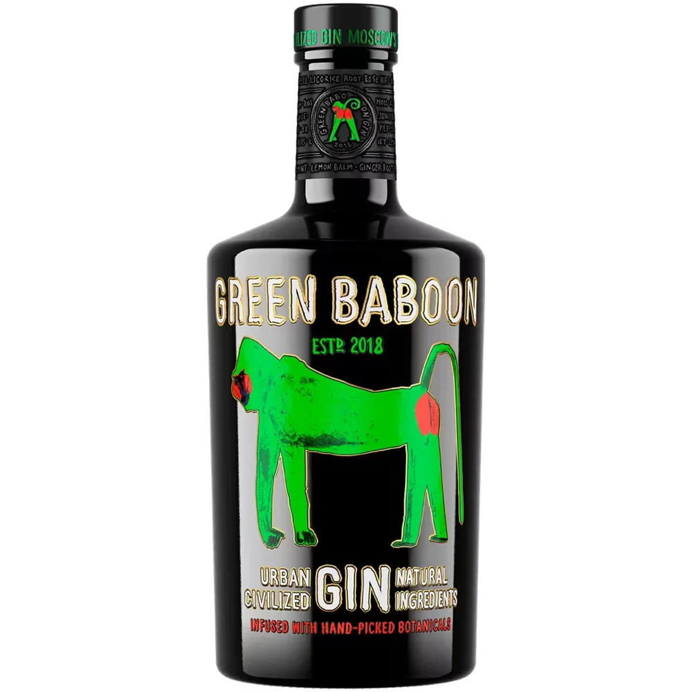 Джин Green Baboon, 0,7 л — Россия