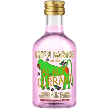 Джин Green Baboon Blackcurrant, 0,25 л — Россия