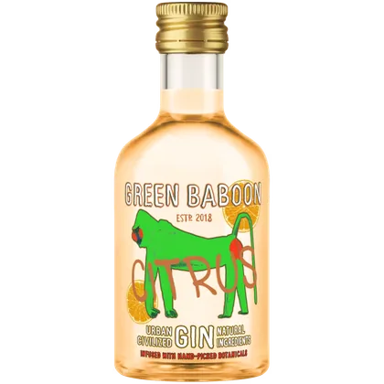 Джин Green Baboon Citrus, 0,25 л — Россия