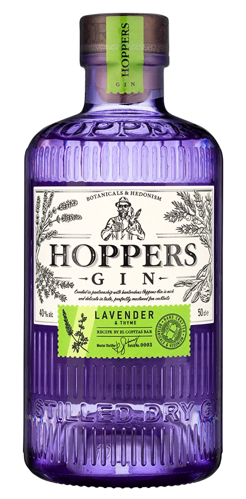 Джин Hoppers Lavender & Thyme, 0,5 л — Россия