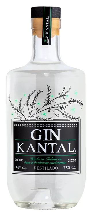 Джин Kantal Gin 43%, 0,75 л — Чили