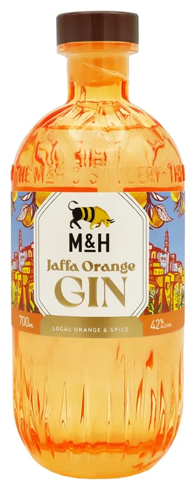 Джин M & H Jaffa Orange Gin 42%, 0,7 л — Израиль