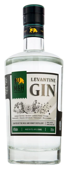 Джин M & H Levantine Single Malt Gin 46%, 0,7 л — Израиль