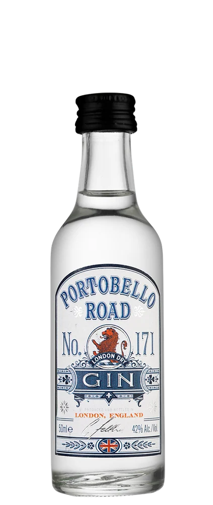 Джин Portobello Road London Dry Gin, 0,05 л — Великобритания