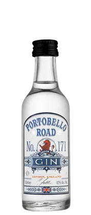 Джин Portobello Road London Dry Gin, 0,05 л — Великобритания