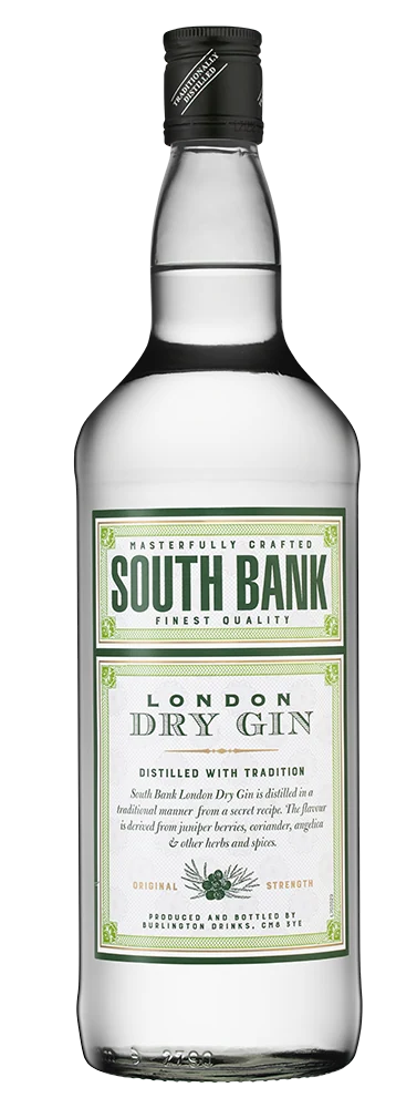 Джин South Bank London Dry Gin, 1 л — Великобритания