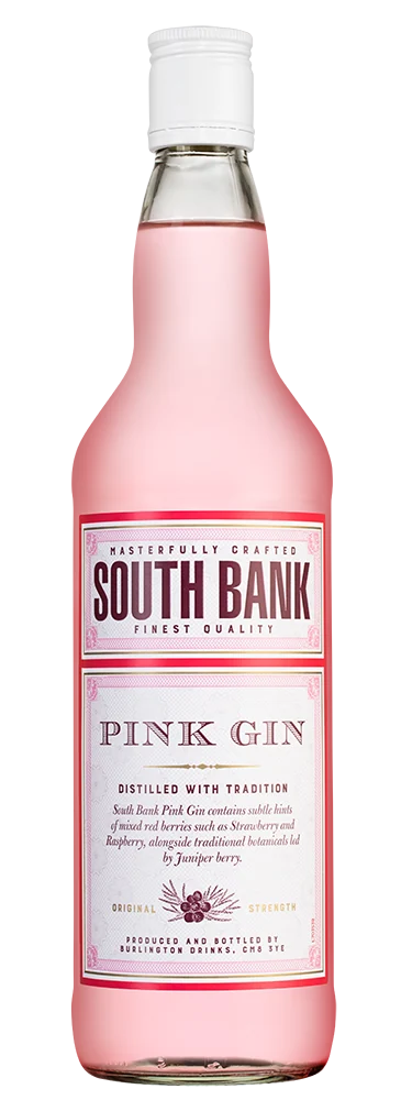 Джин South Bank Pink Gin, 0,7 л — Великобритания