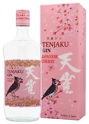 Джин Tenjaku Gin Japanese Cherry 37,5% 0,7 л п/уп — Япония