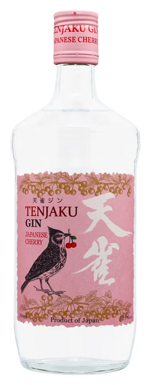 Джин Tenjaku Gin Japanese Cherry 37,5%, 0,7 л — Япония