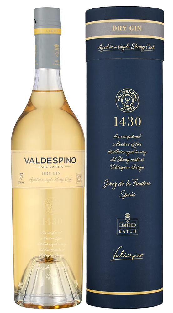 Джин Valdespino Dry Gin в подарочной упаковке, 0,7 л — Испания