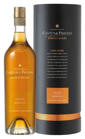 Граппа Cantina Privata Bocchino Moscato Sauternes Cask Finish 42%, 0,7 л — Италия