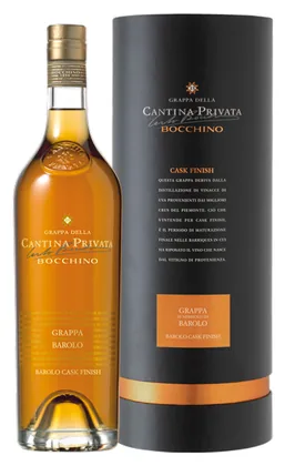 Граппа Cantina Privata Bocchino Nebbiolo da Barolo Barolo Cask Finish 42%, 0,7 л — Италия
