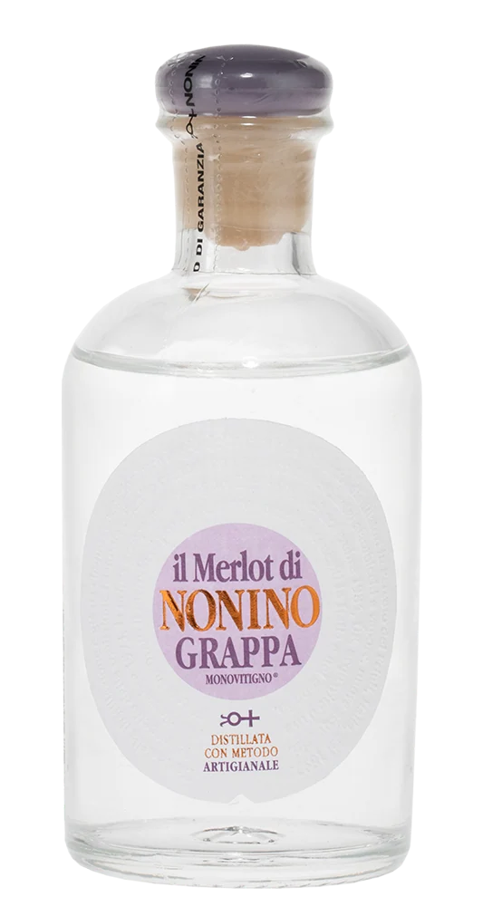 Граппа Grappa Monovitigno Il Merlot di Nonino, 0,1 л — Италия