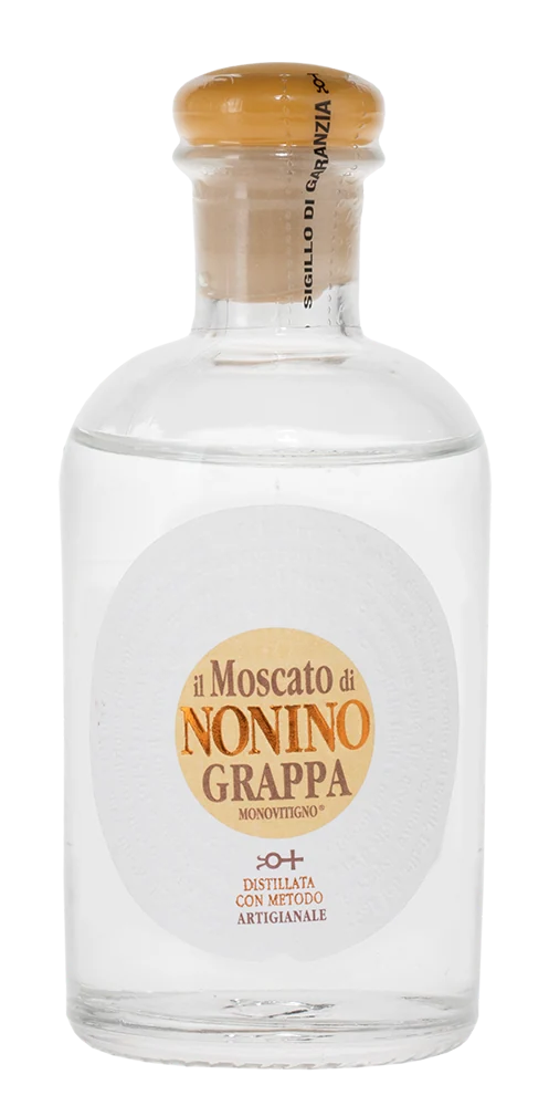Граппа Il Moscato di Nonino, 0,1 л — Италия