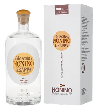 Граппа Il Moscato di Nonino в подарочной упаковке, 0,7 л — Италия