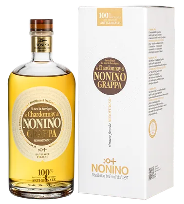 Граппа Lo Chardonnay di Nonino Barrique в подарочной упаковке, 0,7 л — Италия