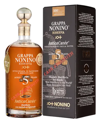 Граппа Nonino Riserva Antica Cuvee Cask Strength в подарочной упаковке, 2015, 0,7 л — Италия