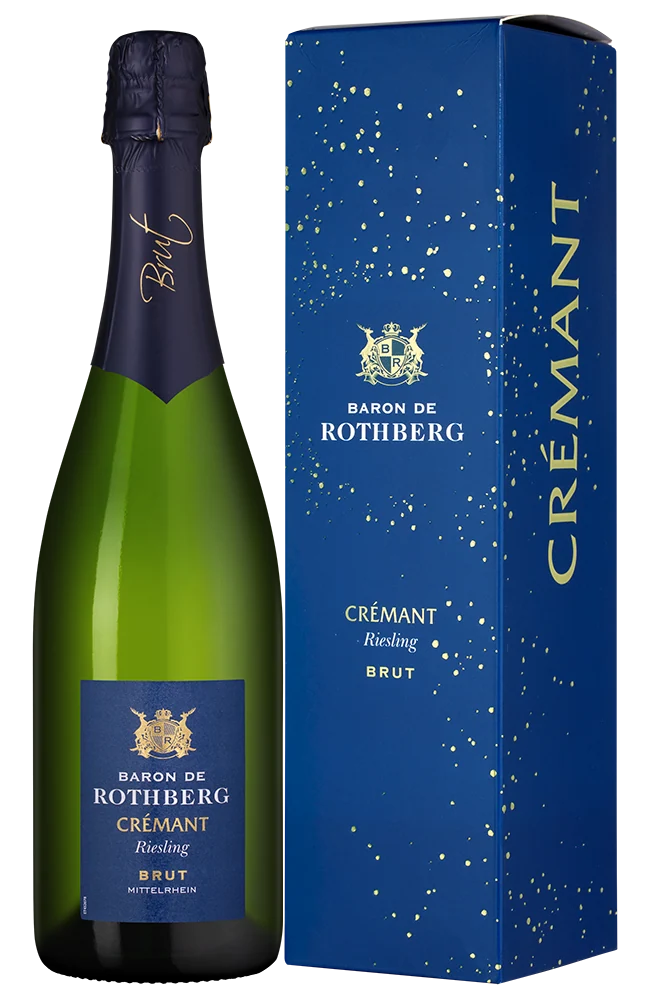 Игристое вино Baron de Rothberg Cremant в подарочной упаковке, GCF, 0,75 л — Германия