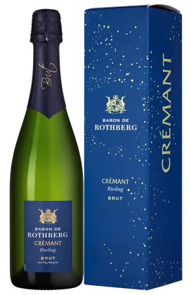 Игристое вино Baron de Rothberg Cremant в подарочной упаковке, GCF, 0,75 л — Германия