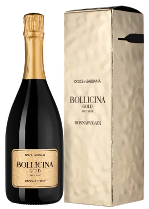 Игристое вино Bollicina Gold Dolce & Gabbana Rose Brut в подарочной упаковке, Donnafugata, 0,75 л — Италия