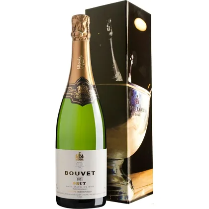 Игристое вино Bouvet Brut 1851 (gift box), 0,75 л — Франция