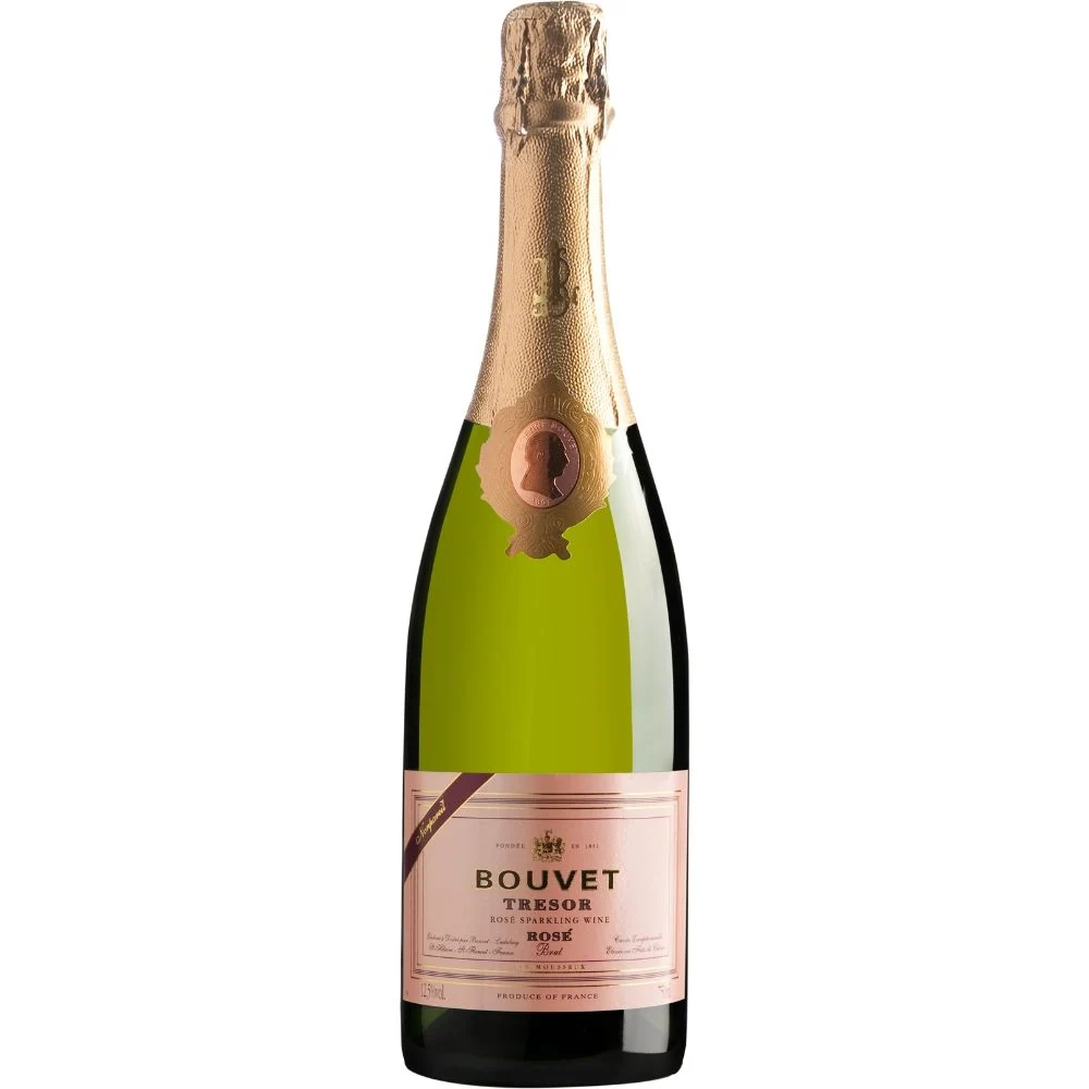 Игристое вино Bouvet Tresor Brut Rose, 0,75 л — Франция