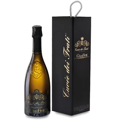 Игристое вино Ca' dei Frati Cuvée dei Frati Metodo Classico Brut (gift box), 0,75 л — Италия
