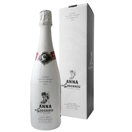 Игристое вино Cava Anna de Codorniu Blanc de Blancs Brut (gift box), 0,75 л — Испания